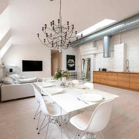 Apartamento Poista 2ndhomes Stunning And Luminous 2br Loft House W Sauna In Eira